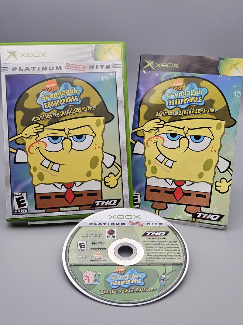 SpongeBob SquarePants: Battle for Bikini Bottom Xbox PH CIB Tested Refurbished