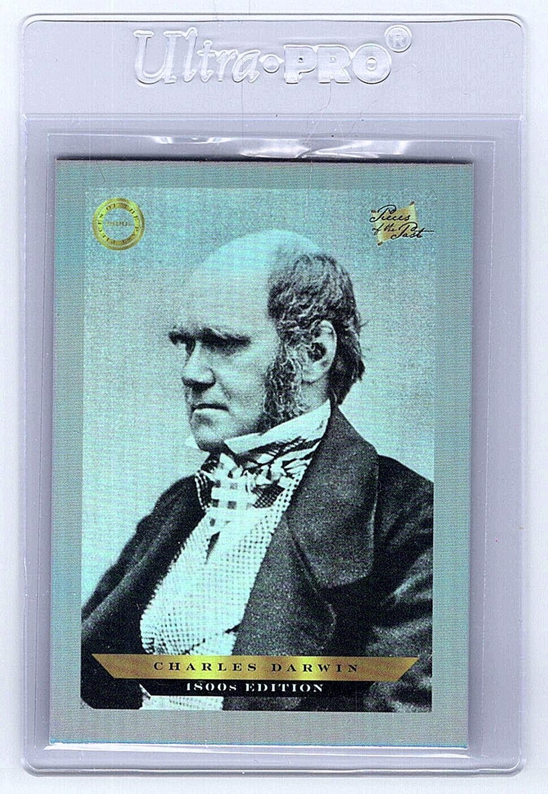 Charles Darwin- 2024 Pieces of The Past 1800's Edition Gold Base #159