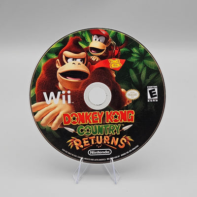 Donkey Kong Country Returns Nintendo Wii Disc Only Refurbished Excellent