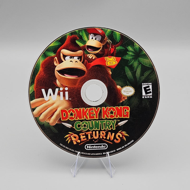 Donkey Kong Country Returns Nintendo Wii Disc Only Refurbished Excellent