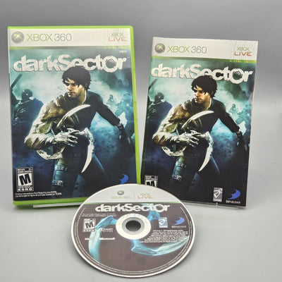 Dark Sector  Xbox 360 Complete CIB Refurbished Excellent