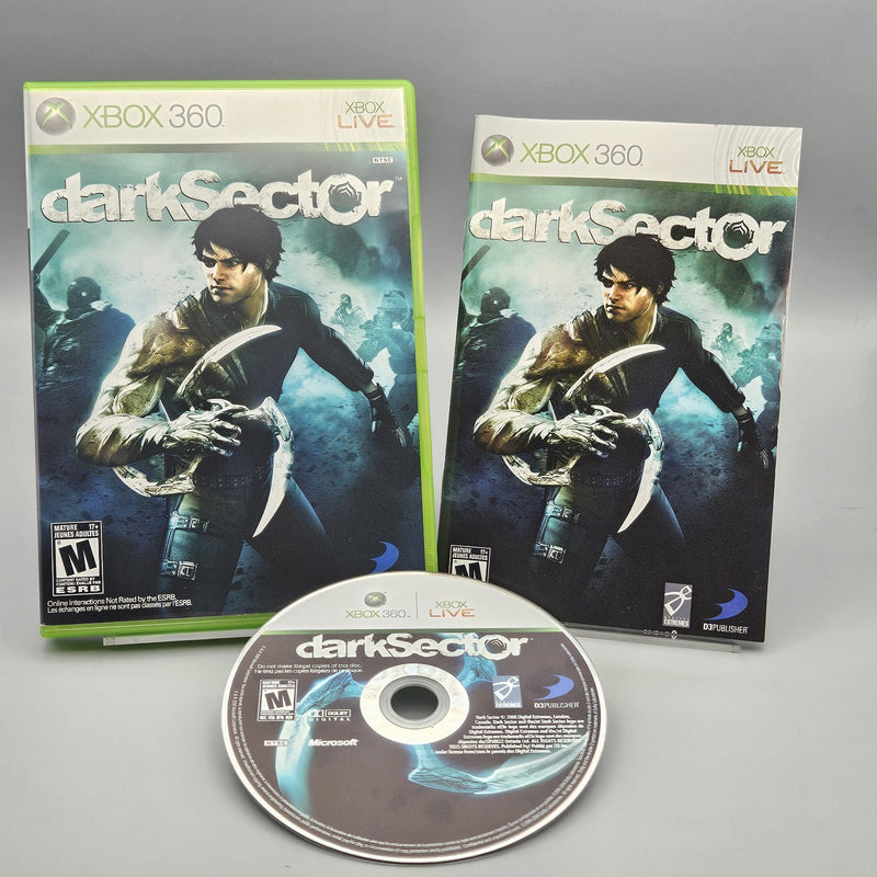 Dark Sector  Xbox 360 Complete CIB Refurbished Excellent