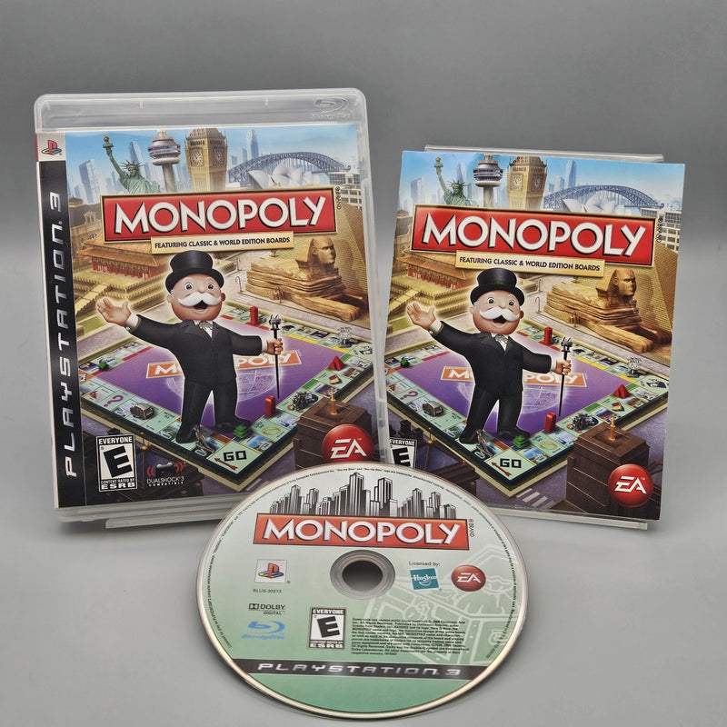 Monopoly PlayStation 3 PS3 Complete Refurbished Excellent