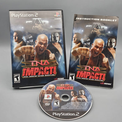 TNA Impact PlayStation 2 PS2 Complete Refurbished Very Good