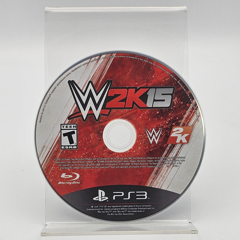 WWE 2K15 Sony PlayStation 3 PS3 Disc Only Refurbished Excellent