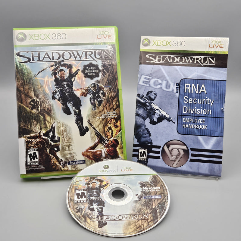 Shadowrun Xbox 360 Complete Refurbished Very Good