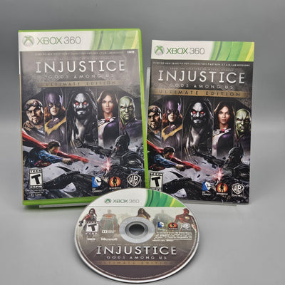 Injustice Gods Among Us Ultimate Edition Xbox 360 Complete Refurbished Excellent