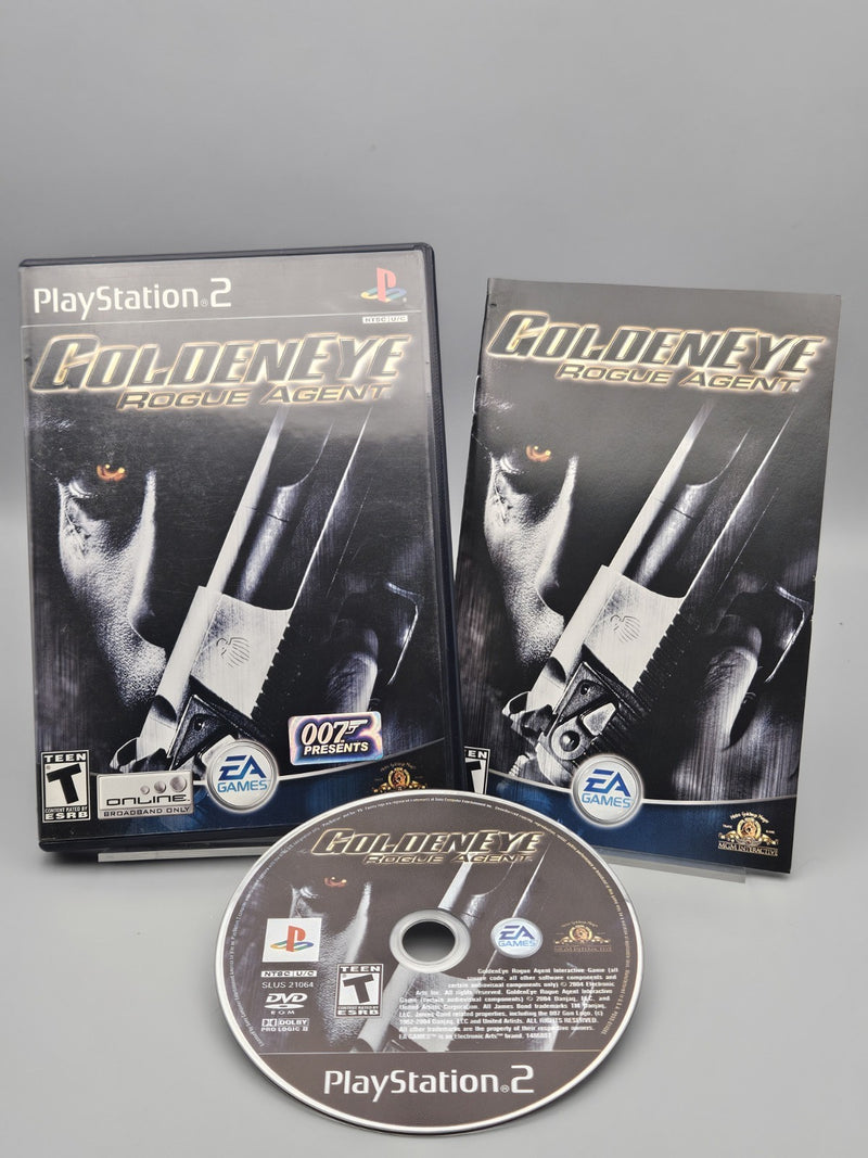 GoldenEye Rogue Agent PS2 Playstation 2 CIB Tested Refurbished Excellent