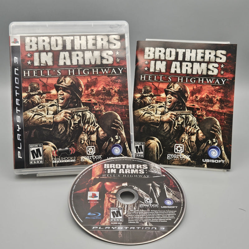 Brothers In Arms Hell's Highway PS3 PlayStation 3 Complete Refurbished Excellent