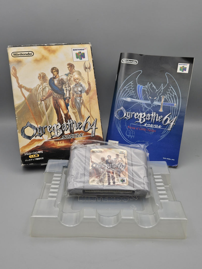 Ogre Battle 64 Nintendo 64 N64 CIB Japanese Version