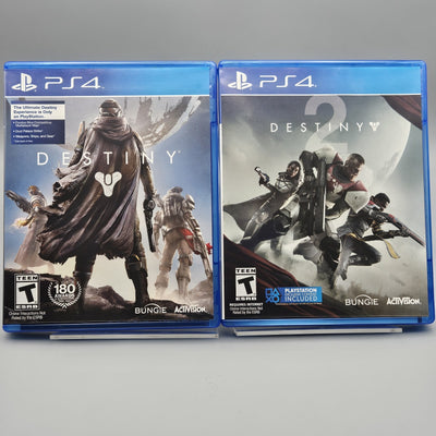 Destiny 1 & Destiny 2 PlayStation 4 PS4 Bundle Refurbished Excellent