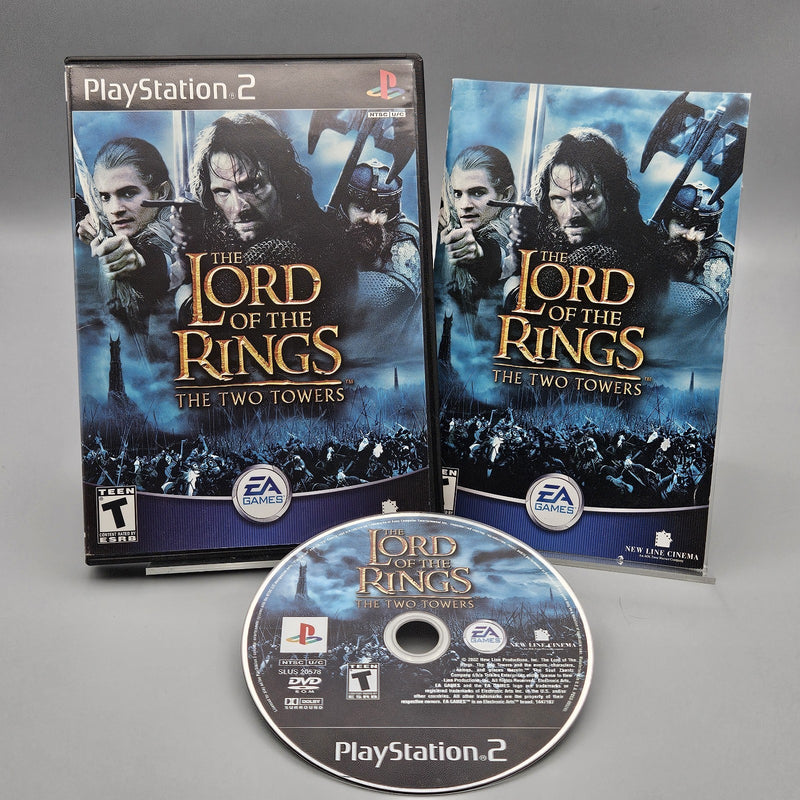 The Lord of the Rings The Two Towers PS2 PlayStation 2 CIB Tested Excellent