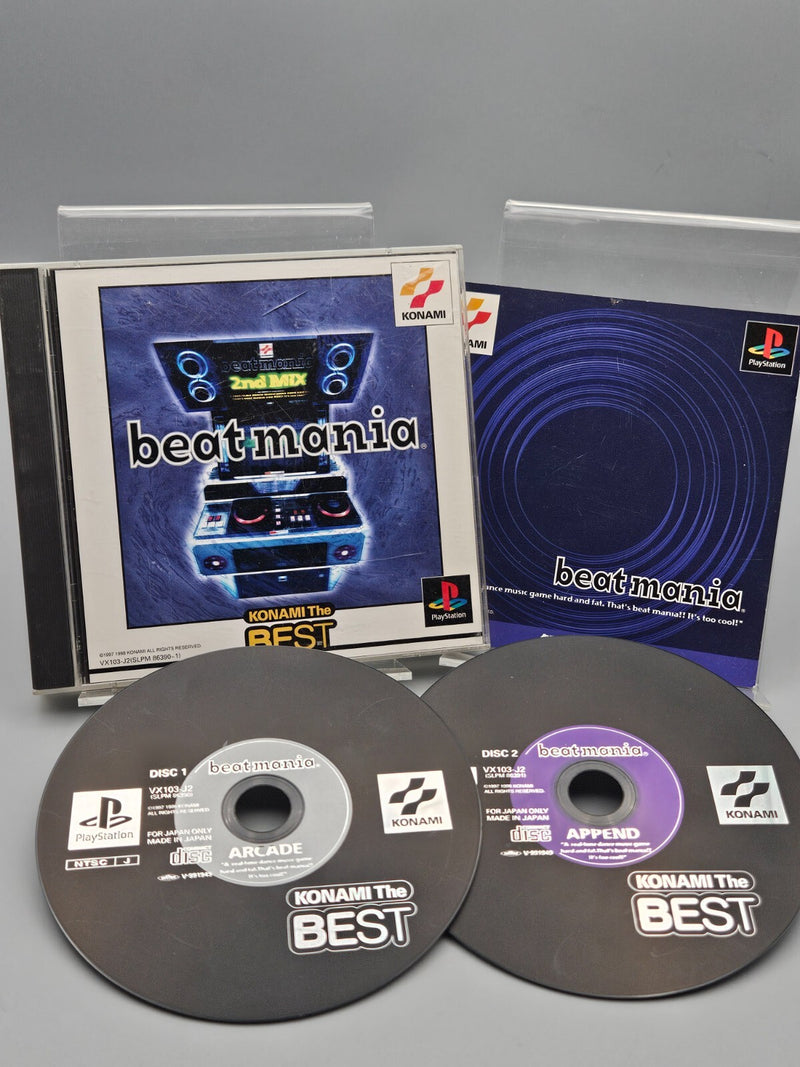 Beatmania Konami The Best PlayStation PS1 CIB Japan Import US Seller