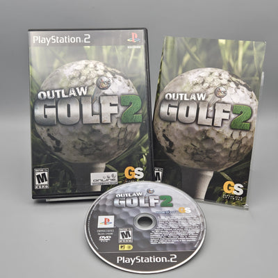 Outlaw Golf 2 PS2 PlayStation 2 Complete Refurbished Excellent