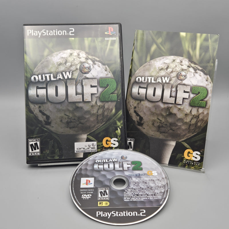 Outlaw Golf 2 PS2 PlayStation 2 Complete Refurbished Excellent
