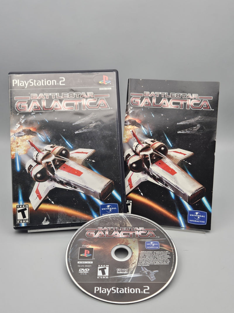 Battlestar Galactica PS2 PlayStation 2 CIB Tested Refurbished Excellent