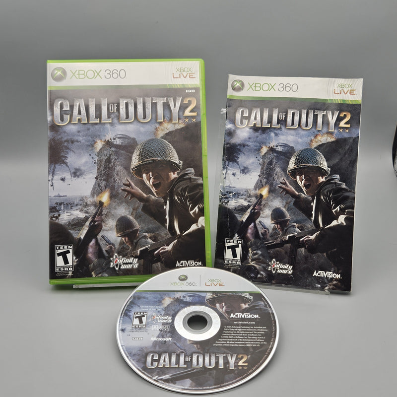 Call of Duty 2 Xbox 360 Complete Refurbished Very Good