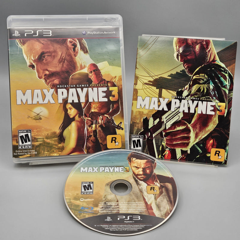 Max Payne 3 PS3 PlayStation 3 Complete Refurbished Excellent