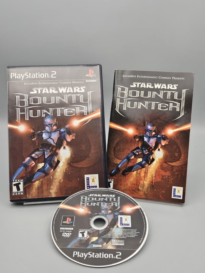 Star Wars Bounty Hunter Playstation 2 PS2 CIB Tested Refurbished Excellent