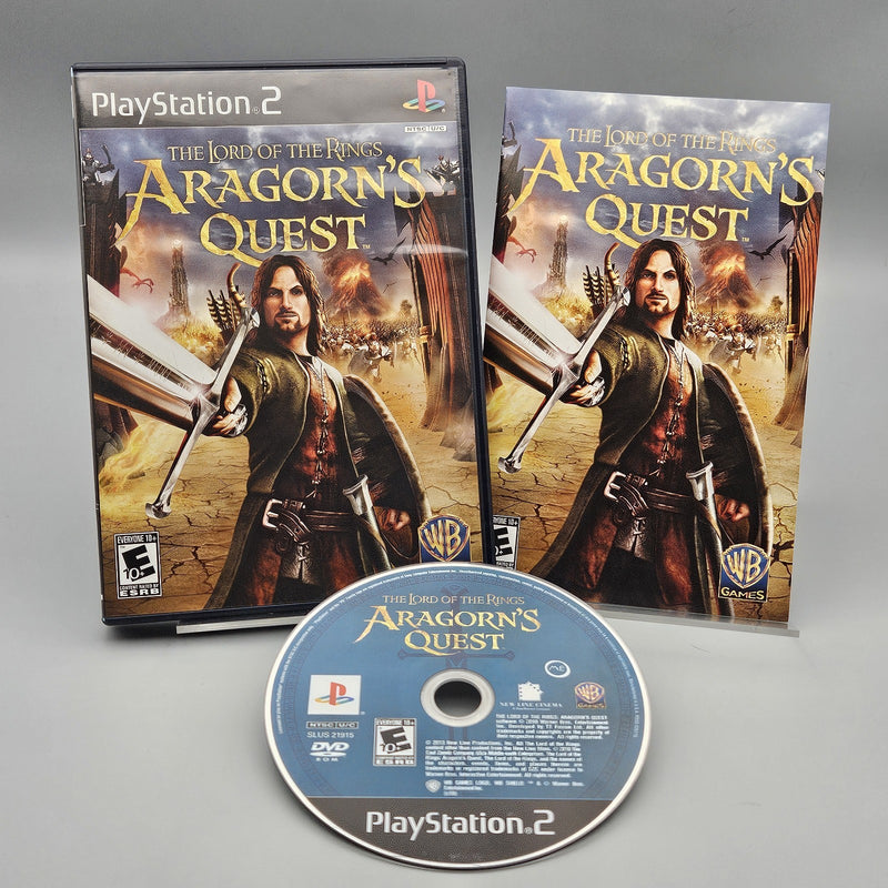 Lord of the Rings: Aragorn's Quest PlayStation 2 PS2 CIB Tested Excellent