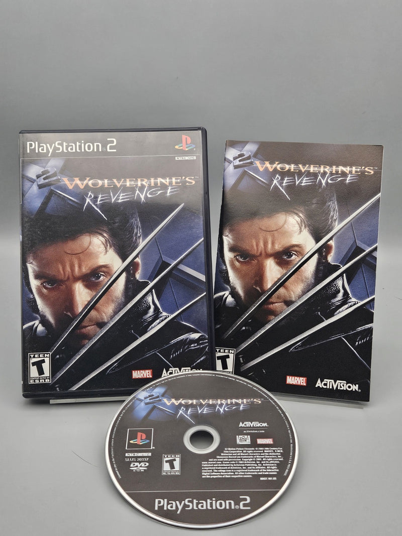 X2 Wolverines Revenge PlayStation 2 PS2 CIB Tested Refurbished Excellent
