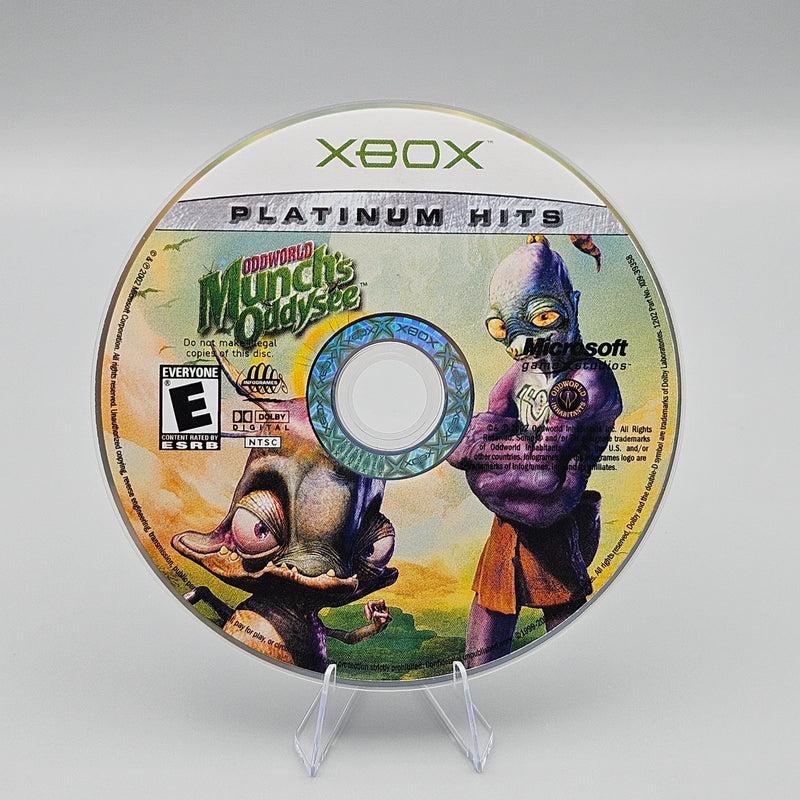 Oddworld Munch's Oddysee Xbox Disc Only Refurbished Excellent
