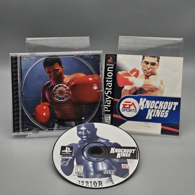 Knockout Kings PlayStation PS1 Complete CIB Refurbished Excellent