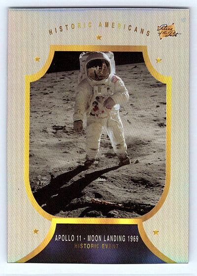 HOLO HISTORICAL FIGURE APOLLO 11- 2023 PIECES OF THE PAST HISTORICAL #100