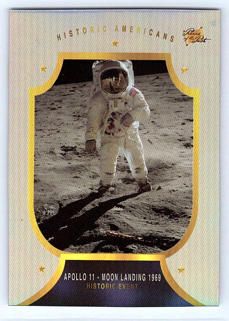 HOLO HISTORICAL FIGURE APOLLO 11- 2023 PIECES OF THE PAST HISTORICAL #100