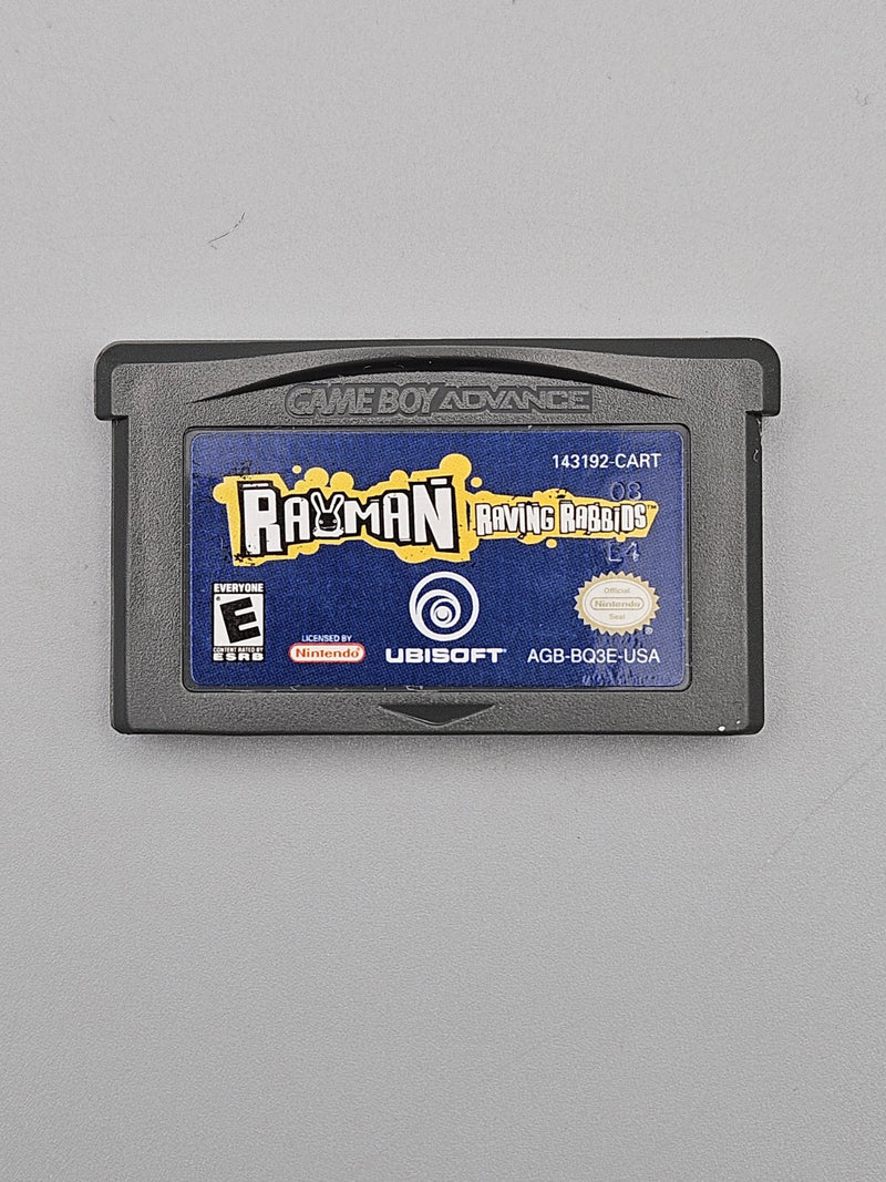 Rayman Raving Rabbids Game Boy Advance GBA Cart Only Tested Excellent
