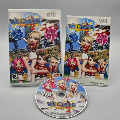 We Cheer 2 Nintendo Wii Complete CIB Refurbished Excellent