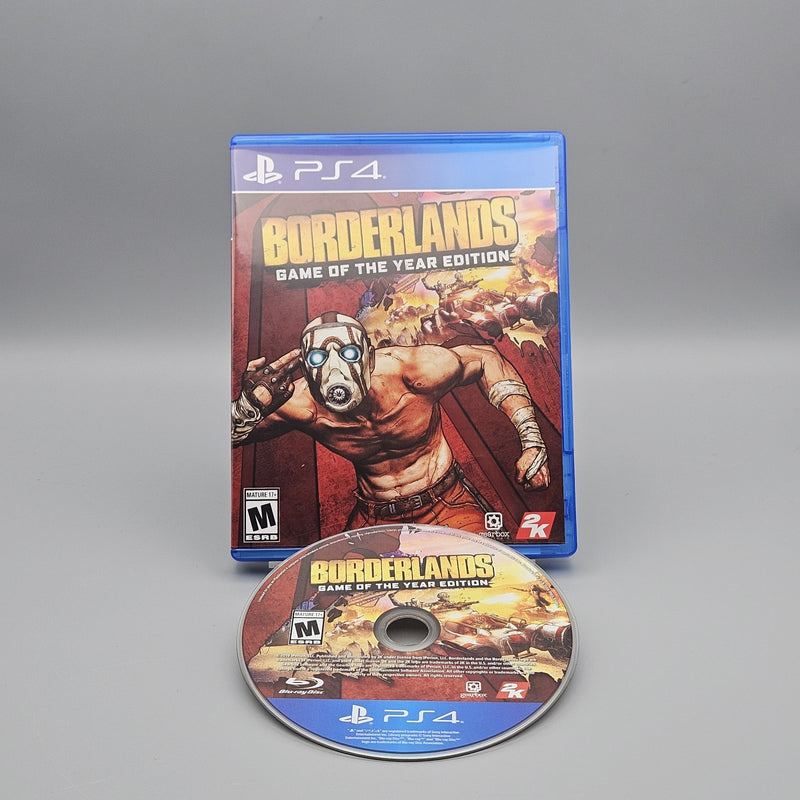 Borderlands Game of the Year Edition PS4 Playstation 4 CIB Refurb Excellent