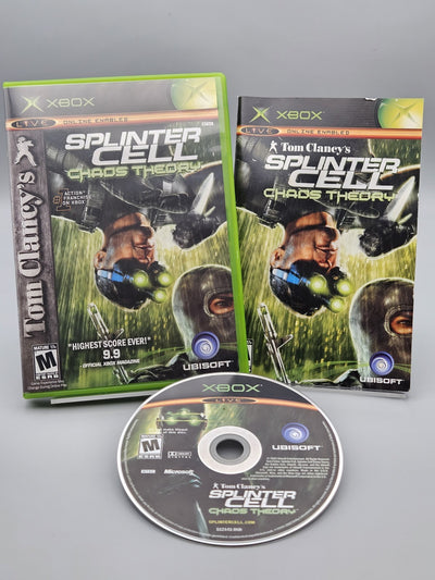 Tom Clancy's Splinter Cell Chaos Theory Xbox CIB Complete Tested Refurbished