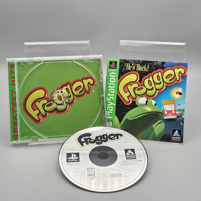 Frogger Playstation PS1 Complete CIB Greatest Hits GH Refurbished Excellent