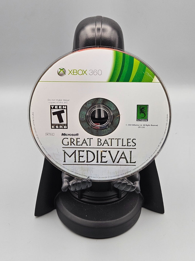 History Great Battles Medieval Xbox 360 Disc Only Refurbished Excellent