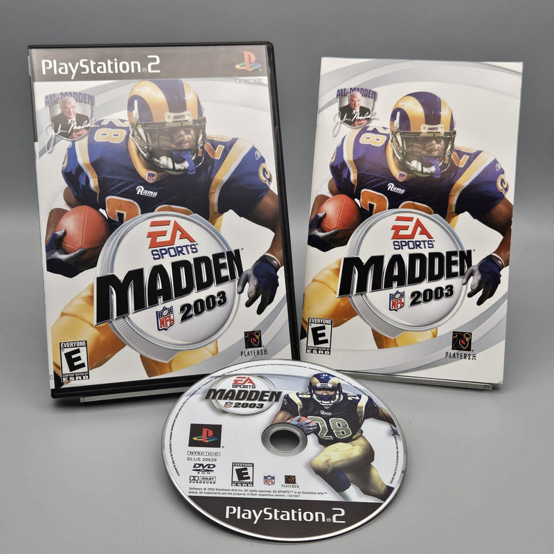 Madden NFL 2003 PS2 PlayStation 2 Complete Refurbished Excellent