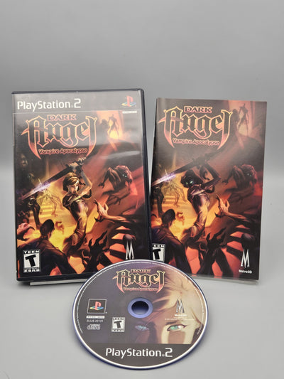 Dark Angel Vampire Apocalypse PlayStation 2 PS2 CIB Tested Refurbished Excellent