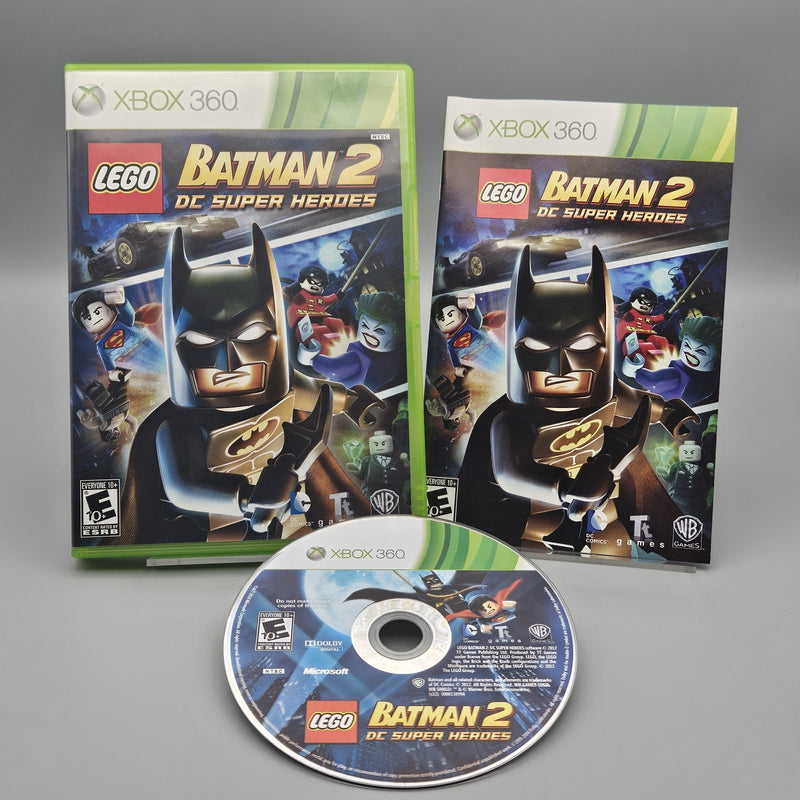 LEGO Batman 2 DC Super Heroes Xbox 360 Complete Refurbished Excellent