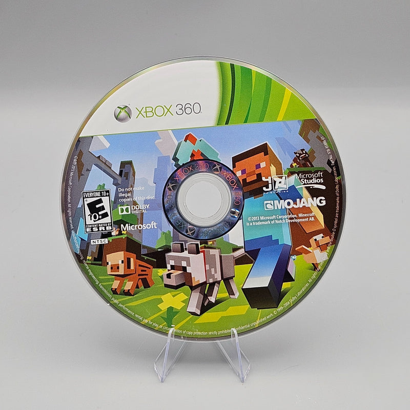 Minecraft Xbox 360 Edition Disc Only Refurbished Excellent