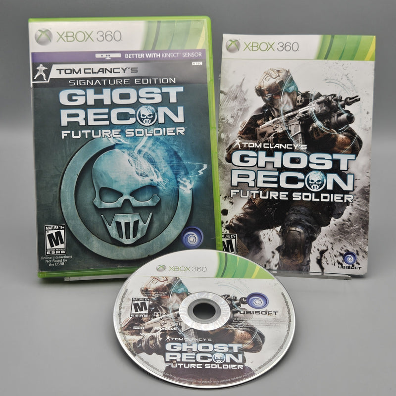 Ghost Recon Future Soldier Signature Edition Xbox 360 Complete Excellent