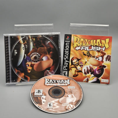 Rayman Rush Playstation PS1 Complete CIB Refurbished Excellent