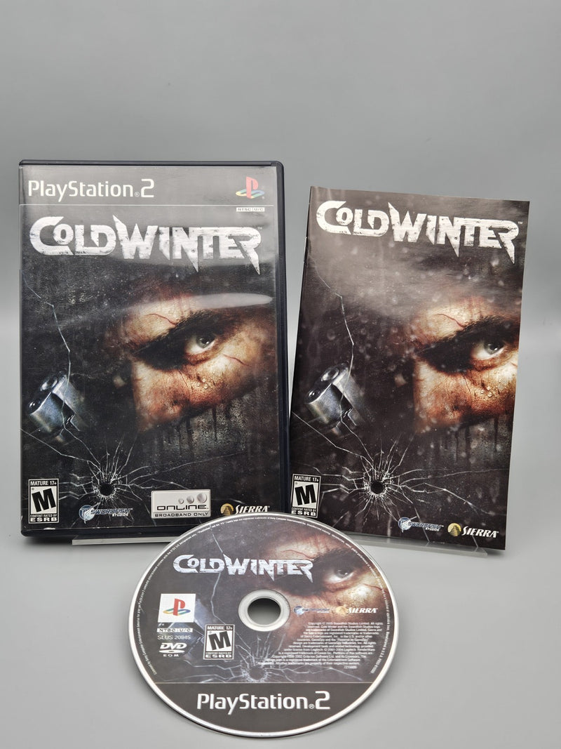 Cold Winter PS2 PlayStation 2 CIB Tested Refurbished Excellent Rare