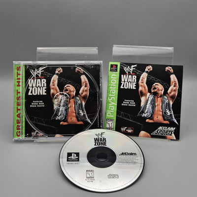 WWF Warzone GH PS1 PlayStation 1 Complete Refurbished Excellent