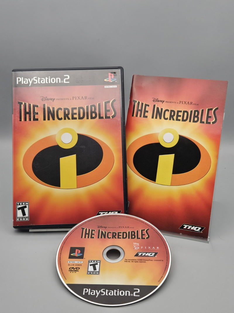 The Incredibles PlayStation 2 PS2 CIB Tested Refurbished Excellent