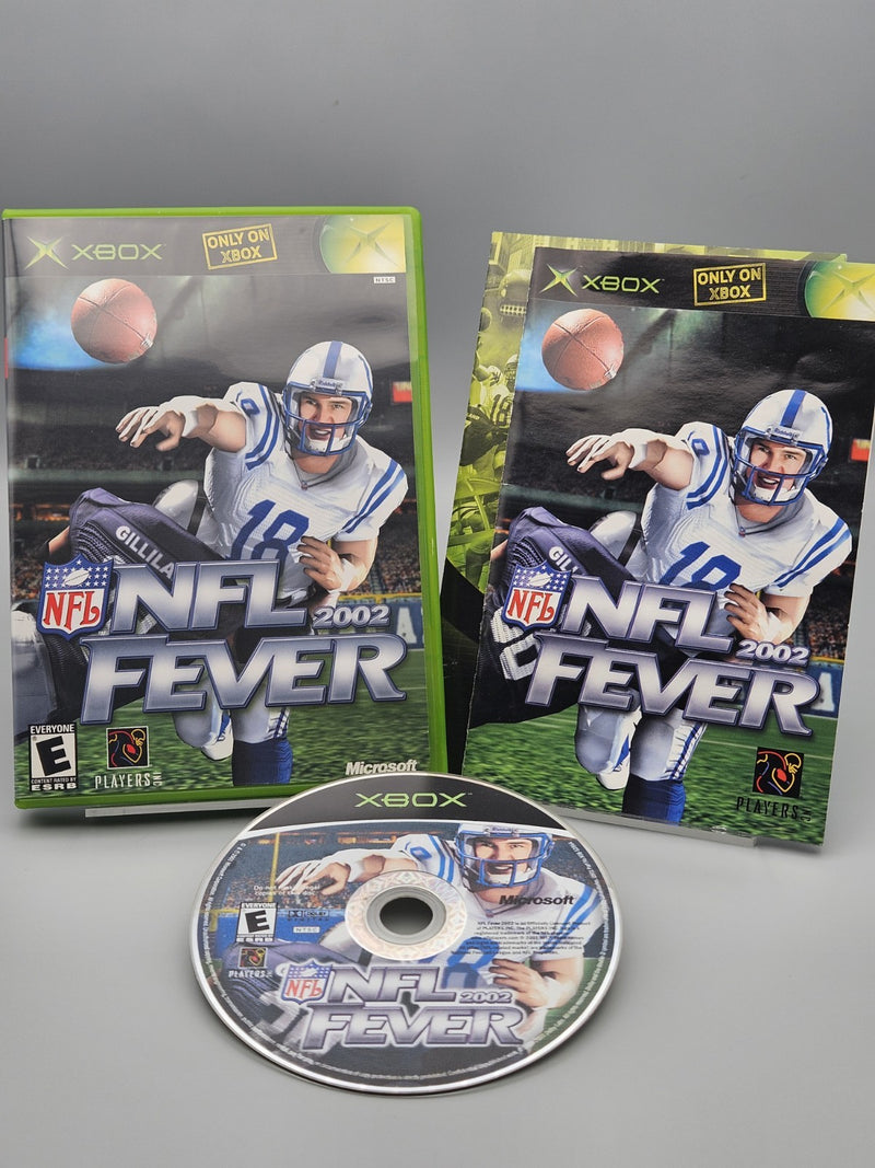 NFL Fever 2002 Xbox Complete CIB Tested Refurbished Excellent
