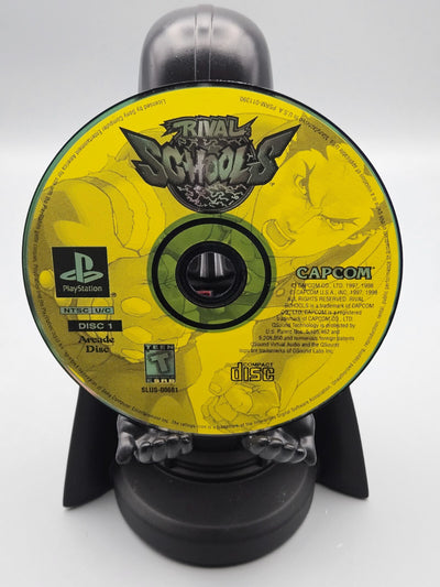 Rival Schools PlayStation PS1 Disc 1 Only Arcade Disc Tested