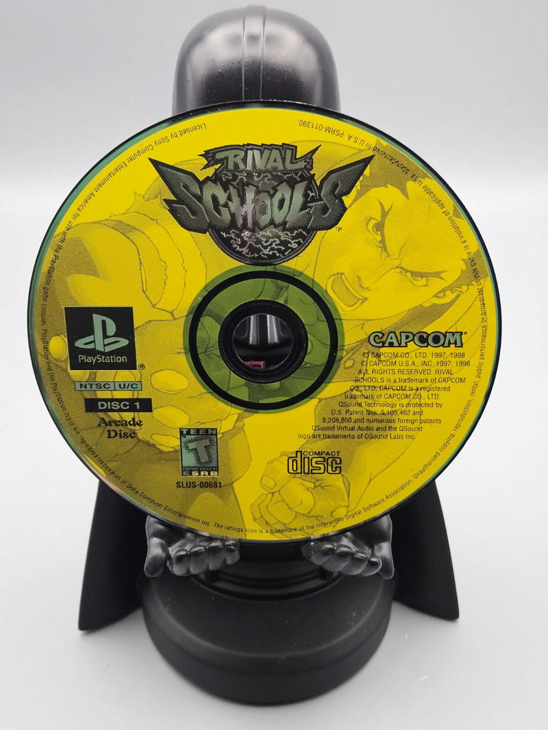 Rival Schools PlayStation PS1 Disc 1 Only Arcade Disc Tested