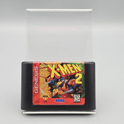 X-Men 2 In Clone Wars Sega Genesis Game Cartridge Only Refurbished Good
