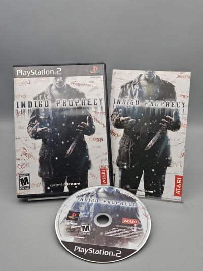 Indigo Prophecy Playstation 2 PS2 CIB Tested Refurbished Excellent