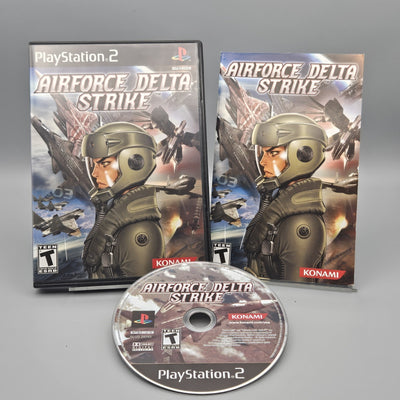 AirForce Delta Strike PS2 Playstation 2 Complete Refurbished Excellent